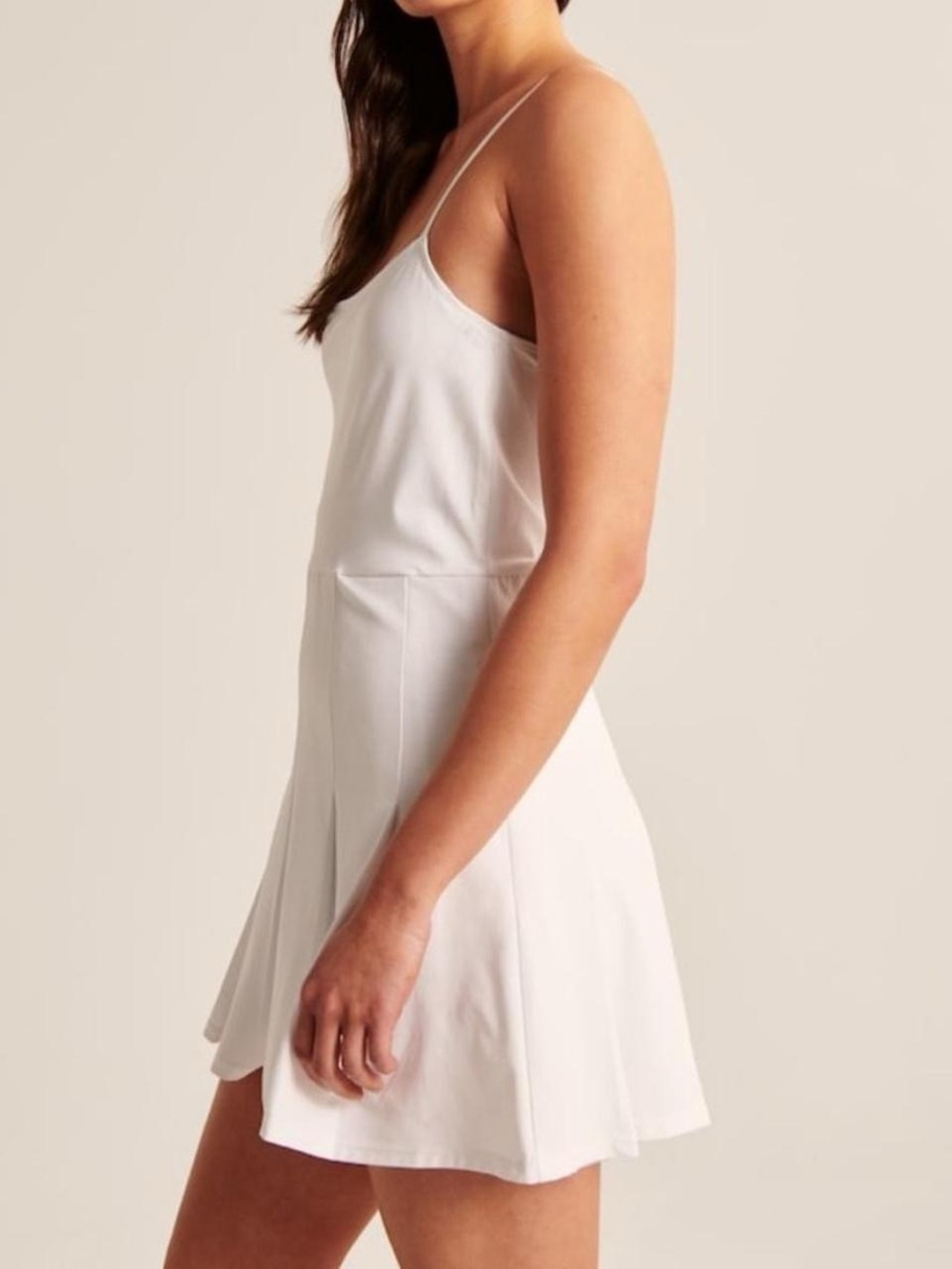 abercrombie pleated traveler mini dress